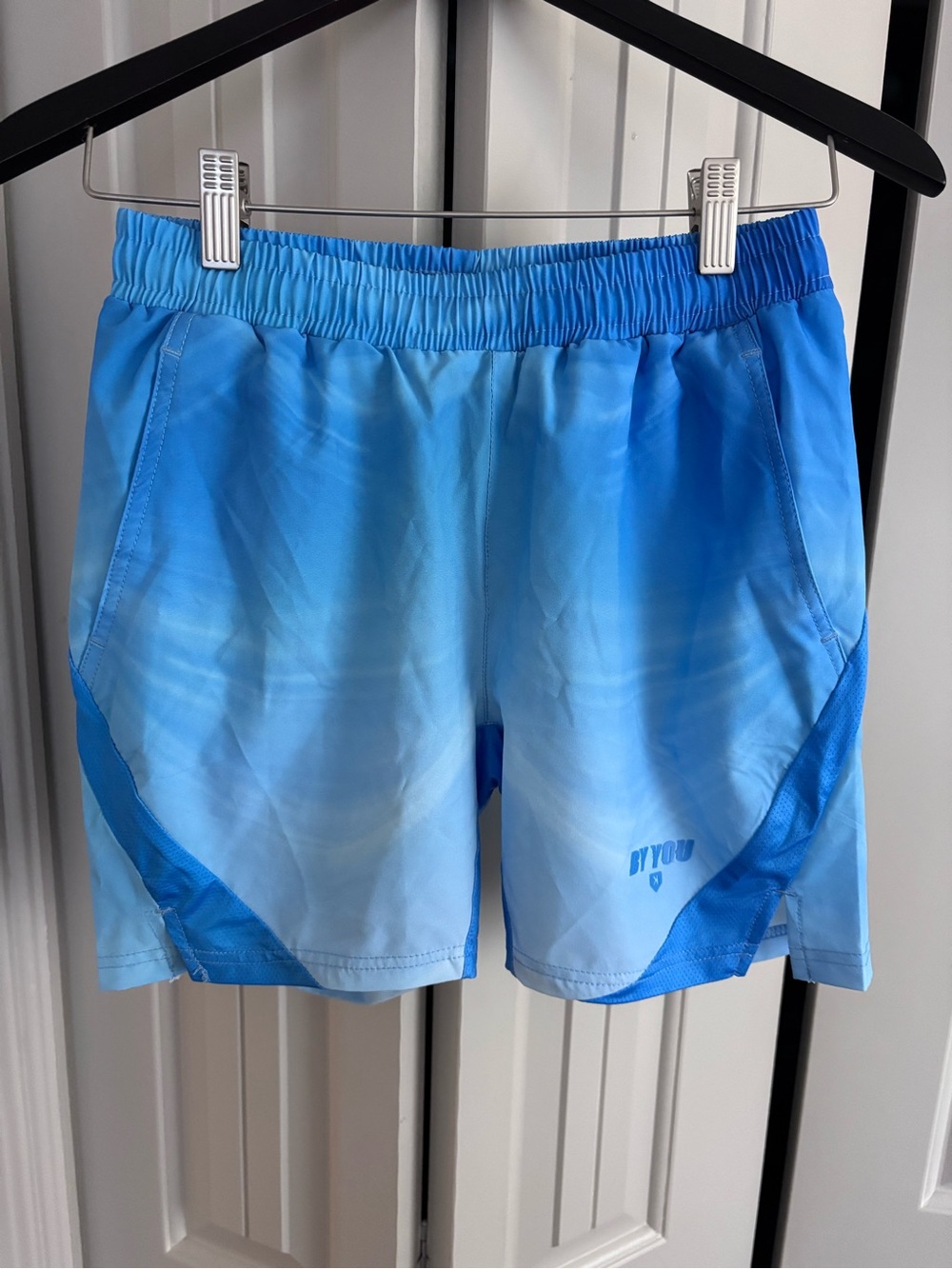 Pitchers Only Blue Gradient Training Shorts Small